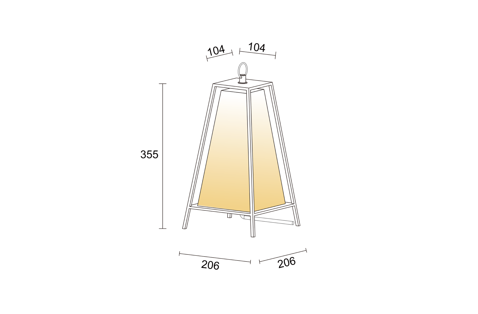 Floor Light DH355-尺寸图.png